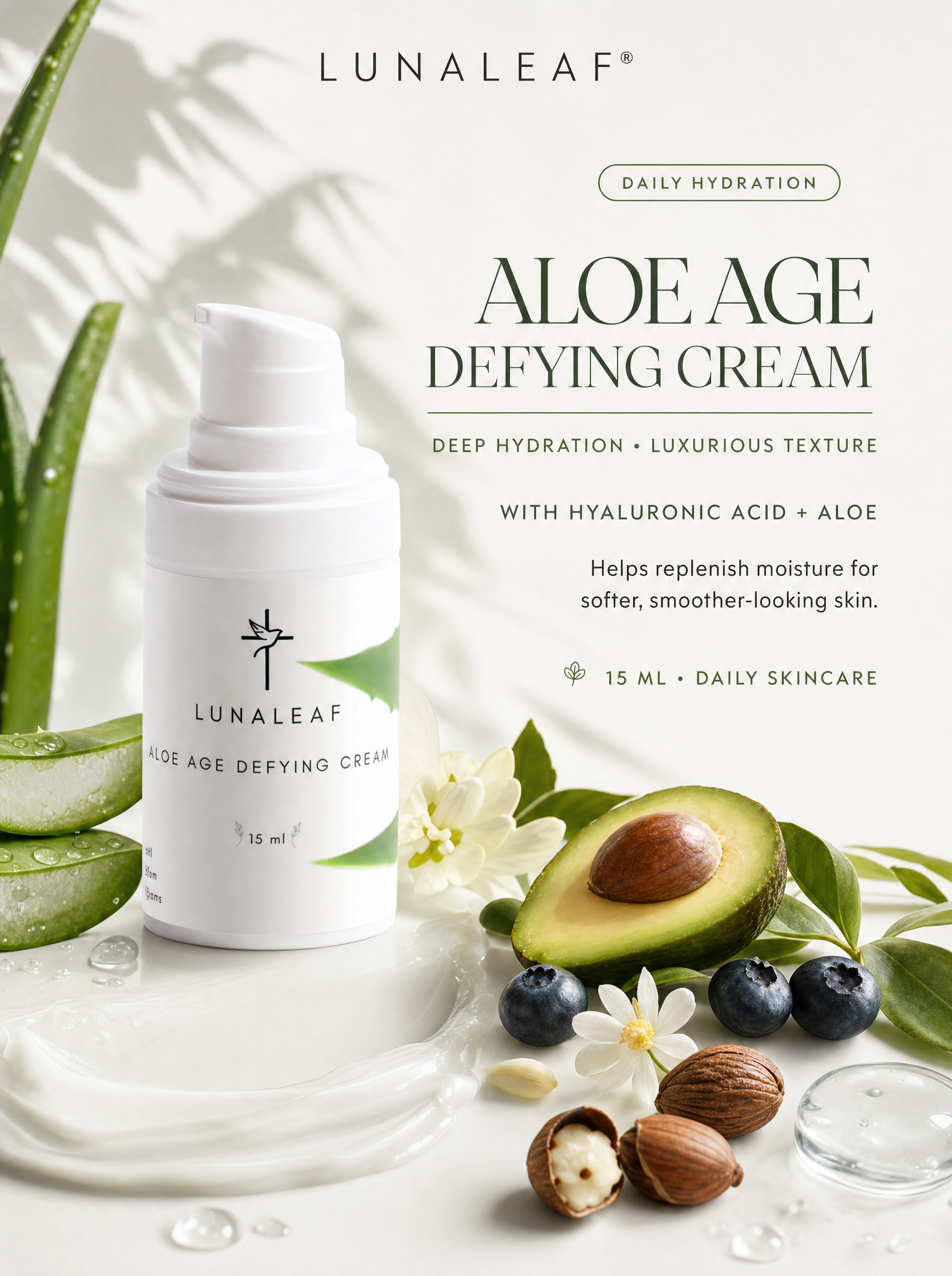 Aloe Age Defying Cream with Hyaluronic Acid